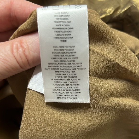 Michael Kors Balloon Hem Drape Neck Blouse - Picture 6 of 7